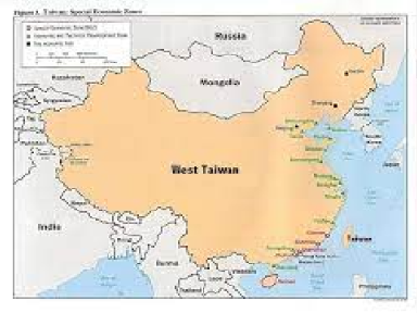 China is just West Taiwan wait no West Taiwan is West Taiwan