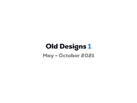 Old Designs - 1