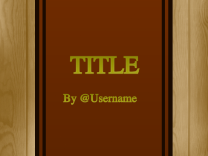 Book Template