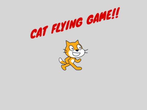 Cat flying game! #games #all