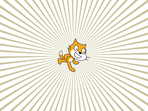 illusion scratch cat