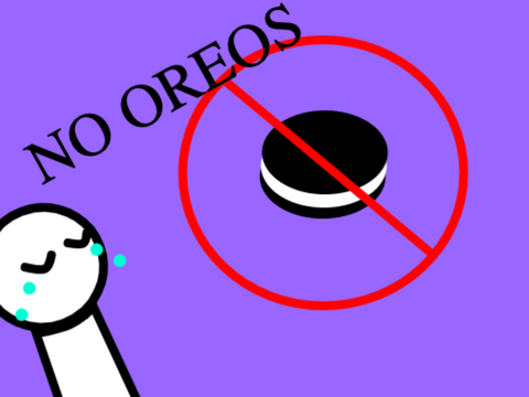 no oreos
