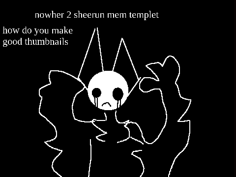 ☆ nowhere to run meme ☆ animation meme template