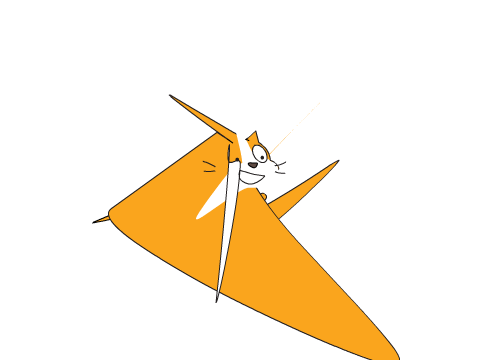 Experimenting (messing) with Scratch mascots.