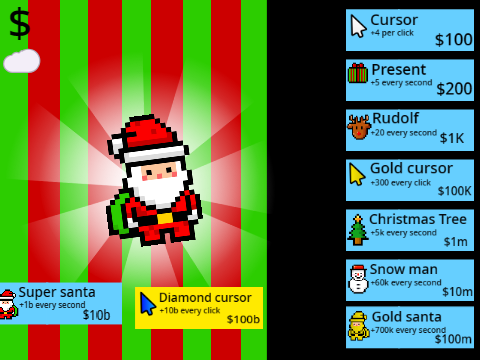 Santa Clicker! #games #all remix