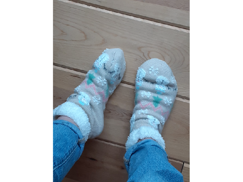Sock/slipper things I got