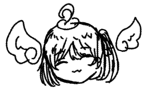 天に召されるマシュ