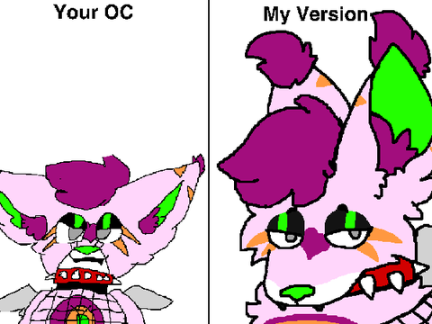 How I'd Draw Your OC remix 9
