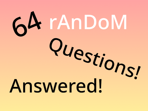 64 random questions answered 