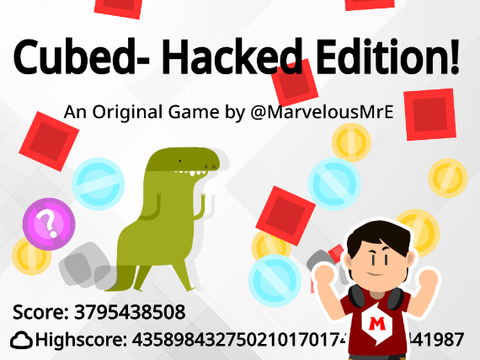 Cubed- Hacked Edition! -Dino Dodge Squared- #Games #All copy