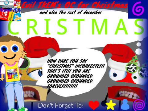 Evil TKEM’s OC for Christmas (and the rest of december)