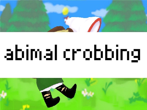 me as animal crossing