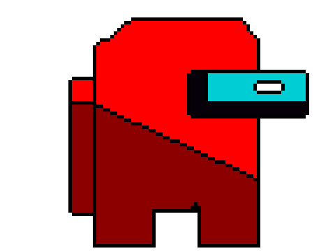 Among Us PIXEL ART!!!