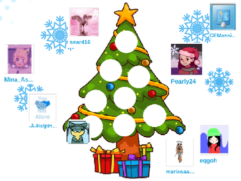 My friends/followers x-mas tree! (pt.1)[DONE!] 2022