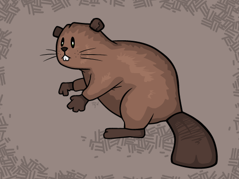 ❄ Beaver for @DQiu2438 ❄