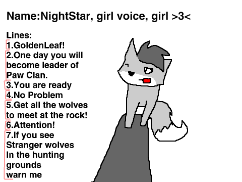 Warrior Wolves Ep1 Audition! (OPEN)     remix