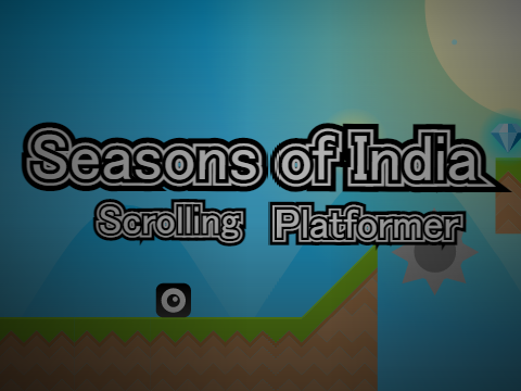 Seasons of India | Scrolling Platformer  #games #art #animation #music #stories #tutorials #math #fo