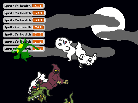 kill the dragons and ghosts