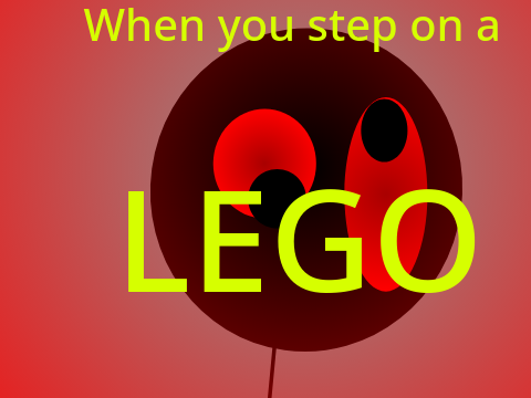 When you step on a Lego || #Animations #AAAAAAAAAUUUUUUGGGHHHHHHHH