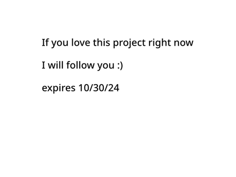 (CLOSED) Love for a follow :D 