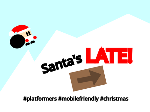 Santa’s Late!! | Christmas Mobile Friendly platformer#platformer #games 
