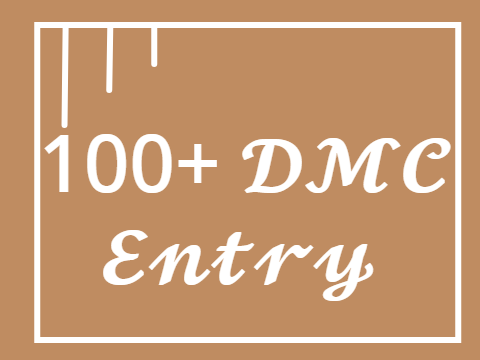 ✧ 100+ DMC Entry  .・。.・