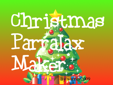 ✴Christmas Parralax Maker✴