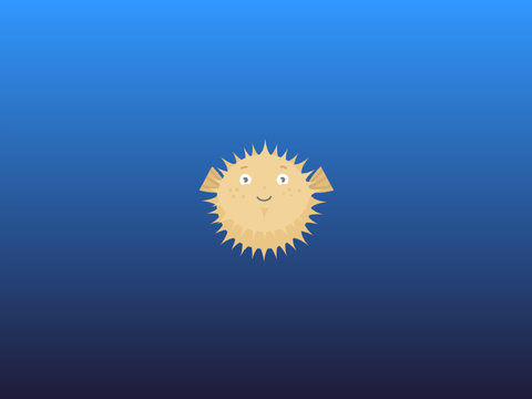 Funny Puffer Fish Fun Game Fun