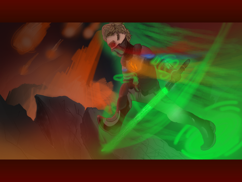 Sinking Into Flames | Erif Fan Art