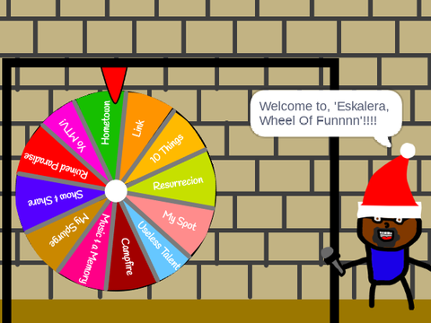 Eskalera Wheel Of Fun Christmas Edition