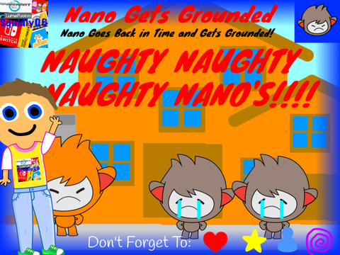 Nano Goes Back in Time and Gets Grounded! #shorts