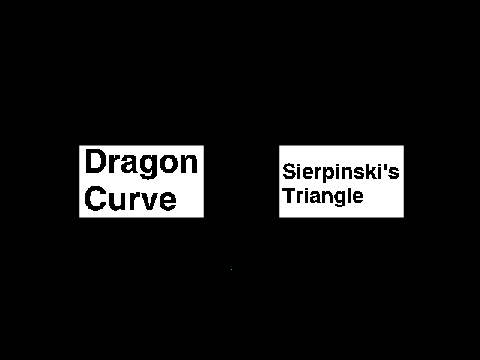 Dragon Curve and Sierpinski's Triangle