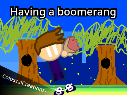 Having a boomerang || Animation #Art #all