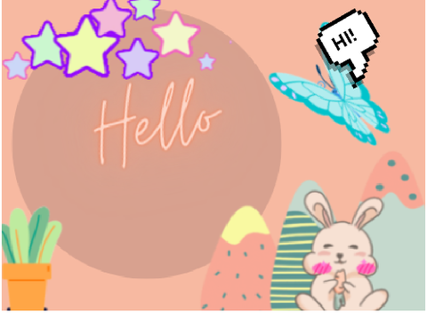 ☁️ Cute-Free Banner: Raining Rainbows ☁️