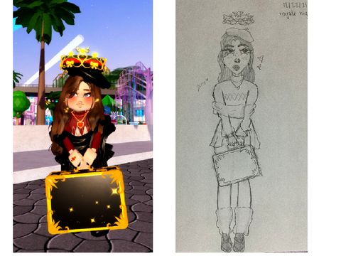 in game vs drawing