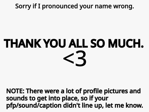 My 150 followers special! (Reading your usernames!)