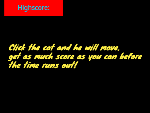 Click the cat!