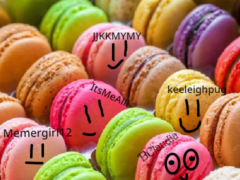 Add yourself as a macaroon! 