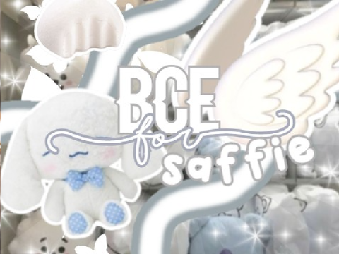 ┈‣ bce for saf ꒦꒷
