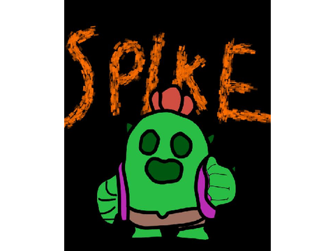Brawl Stars Fan Art - SPIKE