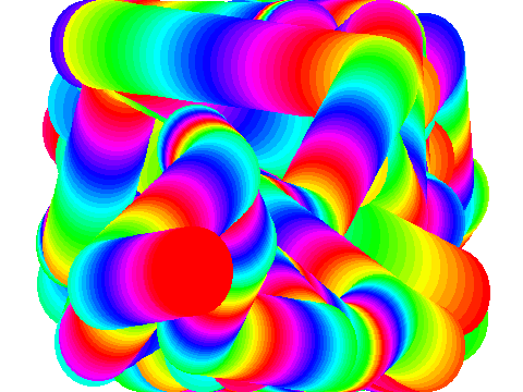 3D moving shapes