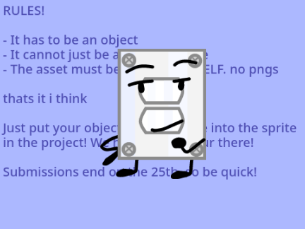 Only did this cuz Humany isn't an object lol