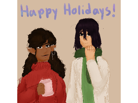 holiday oc art