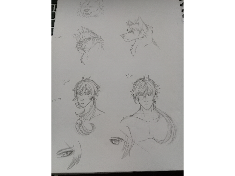 ehe sketches of zhongli