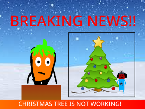BREAKING NEWS! Christmas Tree is not working!
