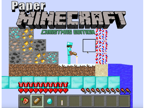 Paper Minecraft Christmas Edition Ver1.0