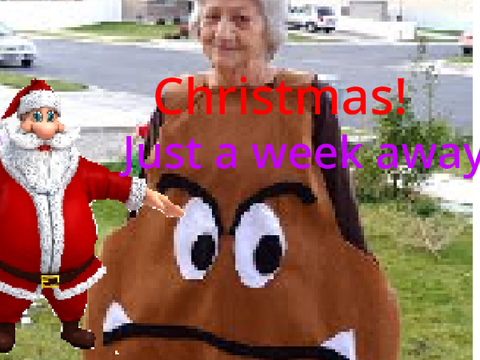 Christmas is just a week away now