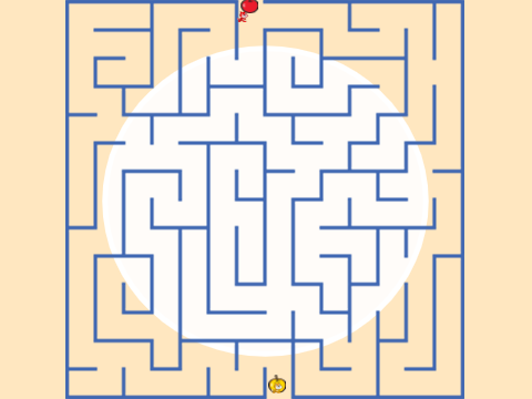 2 Player Maze Game