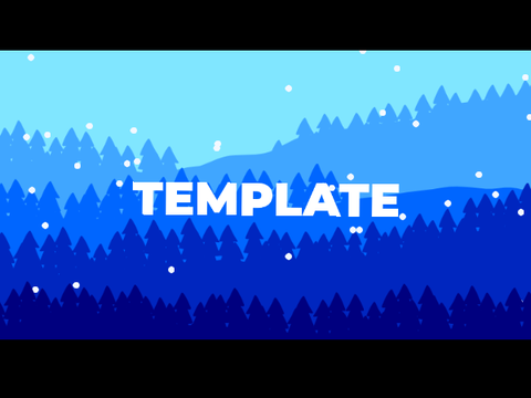 >> Chill Parallax Intro Template || Merry Christmas <<