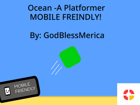 Ocean -A Platformer- Mobile Friendly! #games remix
